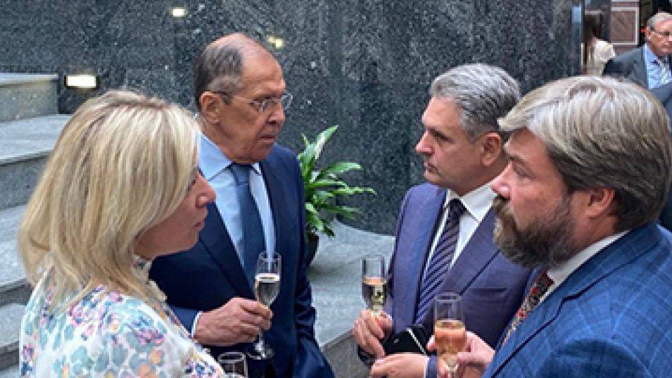 Николай Малинов, е сред малцината българи, които са имали срещи с руския външен министър Сергей Лавров